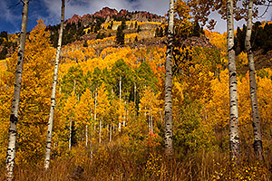 Fall Colors in Maroon Bells, Colorado