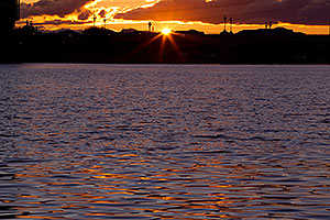 Sunset at Tempe Town Lake