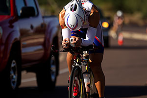 02:52:12 - #31 Arland MacAsieb [PHL] (eventually 41st in 09:44:30) at start of Lap 2 - Ironman Arizona 2011