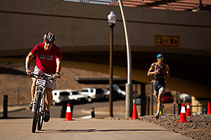 06:00:56 - #54 Sebastian Kienle [DEU] (5th, eventual 6th place in 08:19:29) in Lap 1 - Ironman Arizona 2011