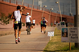 06:52:55 - #50 Stephane Poulat [FRA] (eventually 5th at 08:18:55)- Ironman Arizona 2011