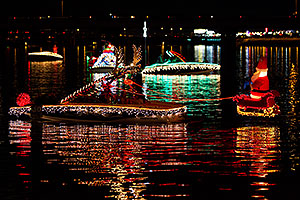 Boat #30 before APS Fantasy of Lights Boat Parade
