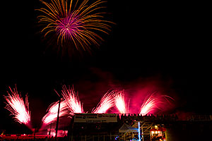 Winterfest 2012 Fireworks in Lake Havasu City