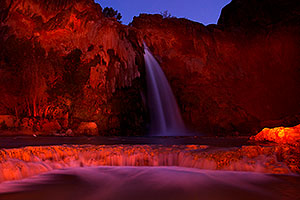 Evening at Havasu Falls