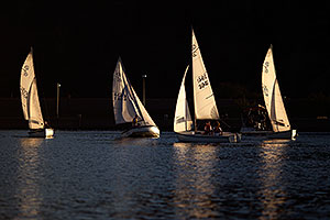 Sailboats at Tempe Town Lake