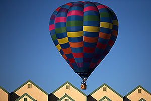 Balloon above The Heat condos at Lake Havasu City