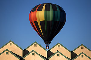 Balloon above The Heat condos at Lake Havasu City
