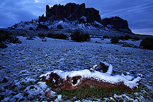 Snow in Superstitions