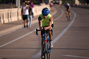 Cycling at Tempe Triathlon