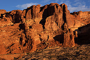 Along road in Arches National Park