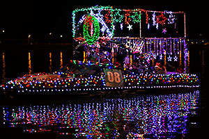 Boat #08 at APS Fantasy of Lights Boat Parade