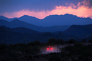 Sunset in Superstitions, Arizona