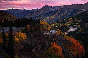 Images of Red Mountain Pass between Ouray and Silverton