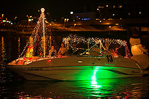 Boat #13 at APS Fantasy of Lights Boat Parade