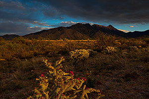Clouds at Santa Rita Mountains, Arizona