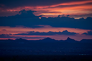 Sunset in Green Valley, Arizona