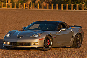 Corvette at Saguaro Lake