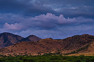 Clouds over Box Canyon
