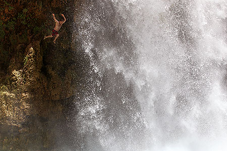 People at Havasu Falls 