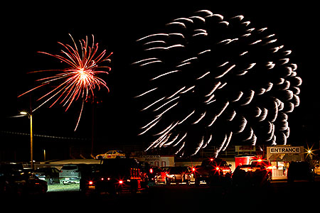 Winterfest 2012 Fireworks in Lake Havasu City 