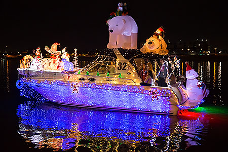 Boat #32 Merry Christmas at APS Fantasy of Lights Boat Parade 