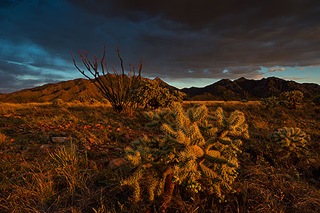 Clouds at Santa Rita Mountains, Arizona 