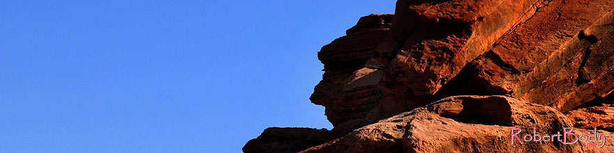 /images/500/2008-04-18-hav-trail-2571sp.jpg - #05179: Face rock formation along Havasupai Trail … April 2008 -- Havasupai Trail, Arizona