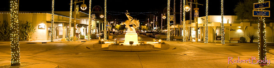 /images/500/2008-12-01-scotts-night-58631sp.jpg - #06295: Night at Main St and Marshall … December 2008 -- Scottsdale, Arizona