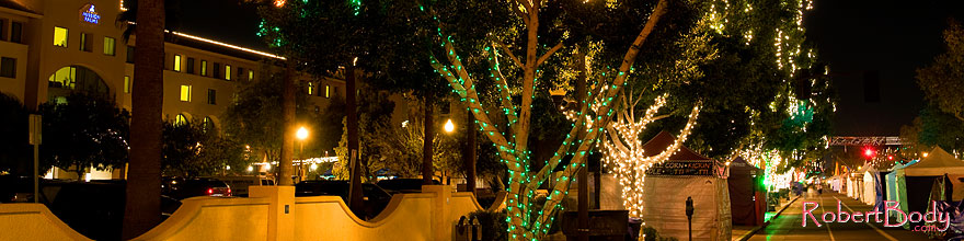 /images/500/2008-12-05-tempe-mill-road-60309sp.jpg - #06359: Christmas lights along Mill Road in Tempe - view South … December 2008 -- Mill Road, Tempe, Arizona