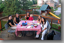 August 28, 2004 ... Kirsten's party ... Highlands Ranch, Colorado