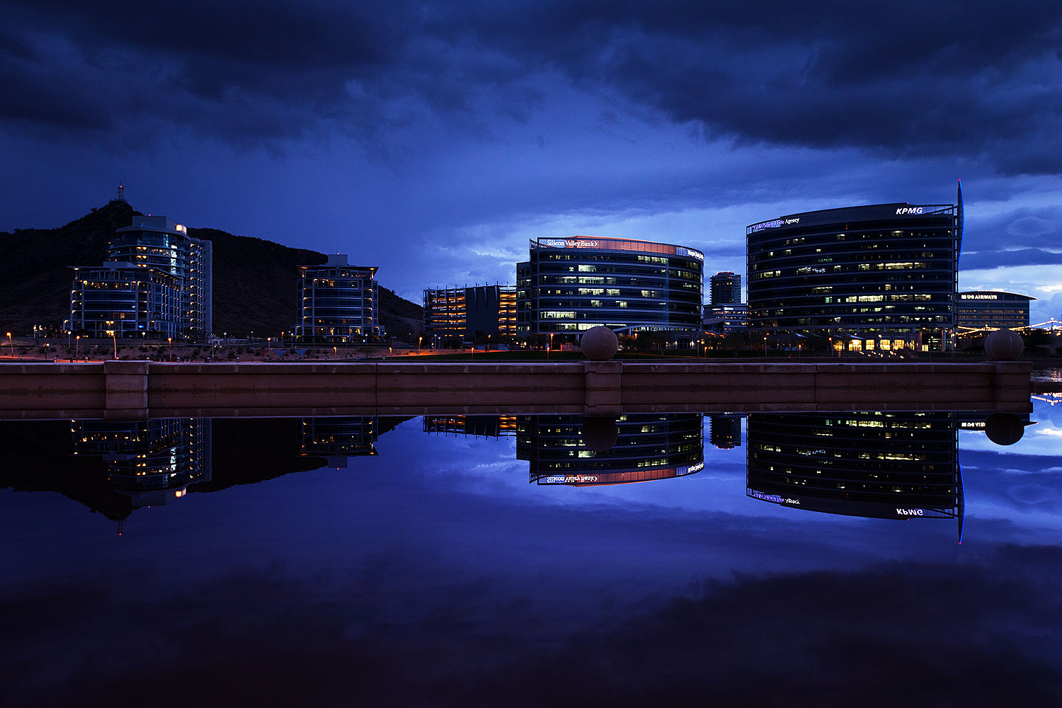 city reflections
